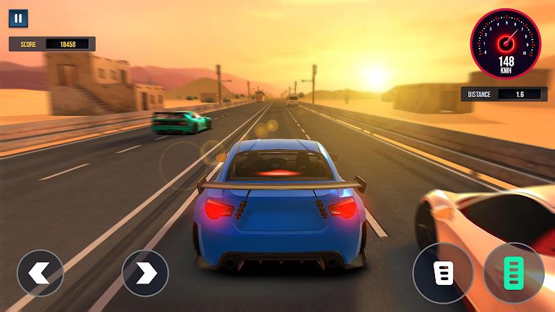 Fury Highway Racing Simulator ဖန်သားပြင်ဓာတ်ပုံ 4