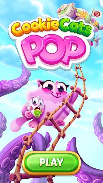 Cookie Cats Pop - Bubble Pop Mod ảnh chụp màn hình 1