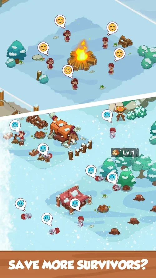 Icy Village: Tycoon Survival ảnh chụp màn hình 3