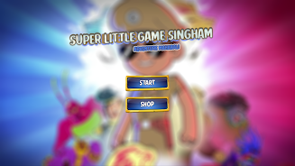 Little Singham Game Mahabali ảnh chụp màn hình 1