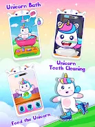 Baby Unicorn Phone For Kids captura de pantalla 