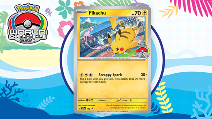 Kad Promo Pikachu Dilancarkan untuk Kejohanan Dunia Pokémon 2024