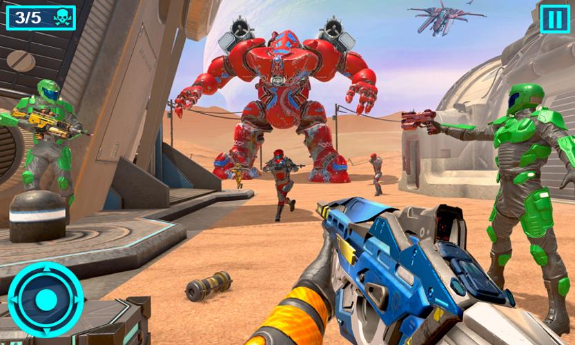 FPS Robot Shooter: Gun Games экрана 2