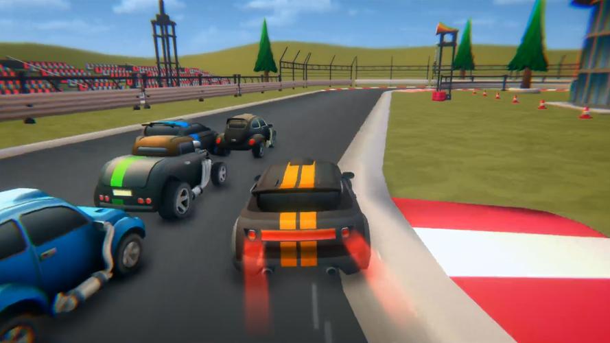 Power Toon Racing captura de pantalla 