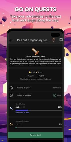 SimpleMMO (MMORPG - PVP - RPG)应用截图第2张