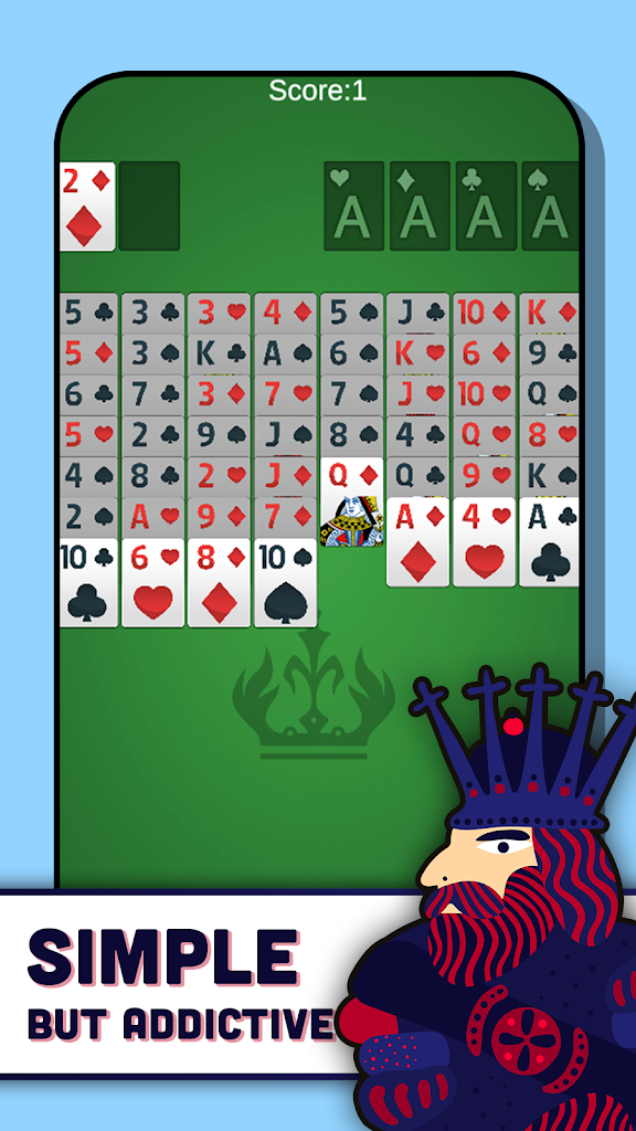 FreeCell Solitaire - Card Captura de tela 3