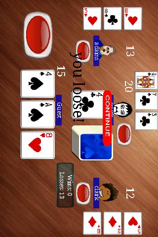 Thirty-One - 31 (Card Game) ảnh chụp màn hình 2