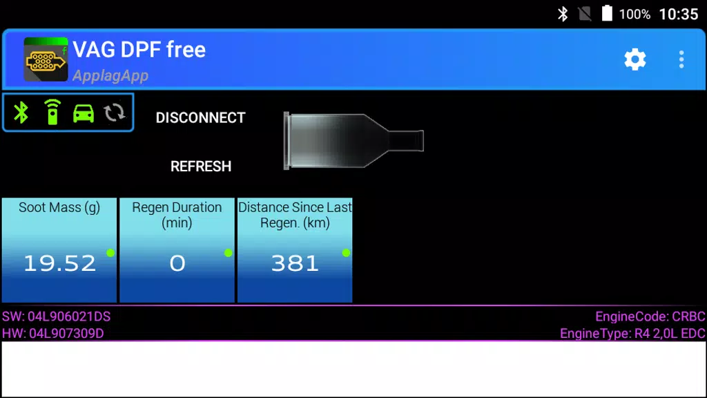 Screenshot VAG DPF lite 3