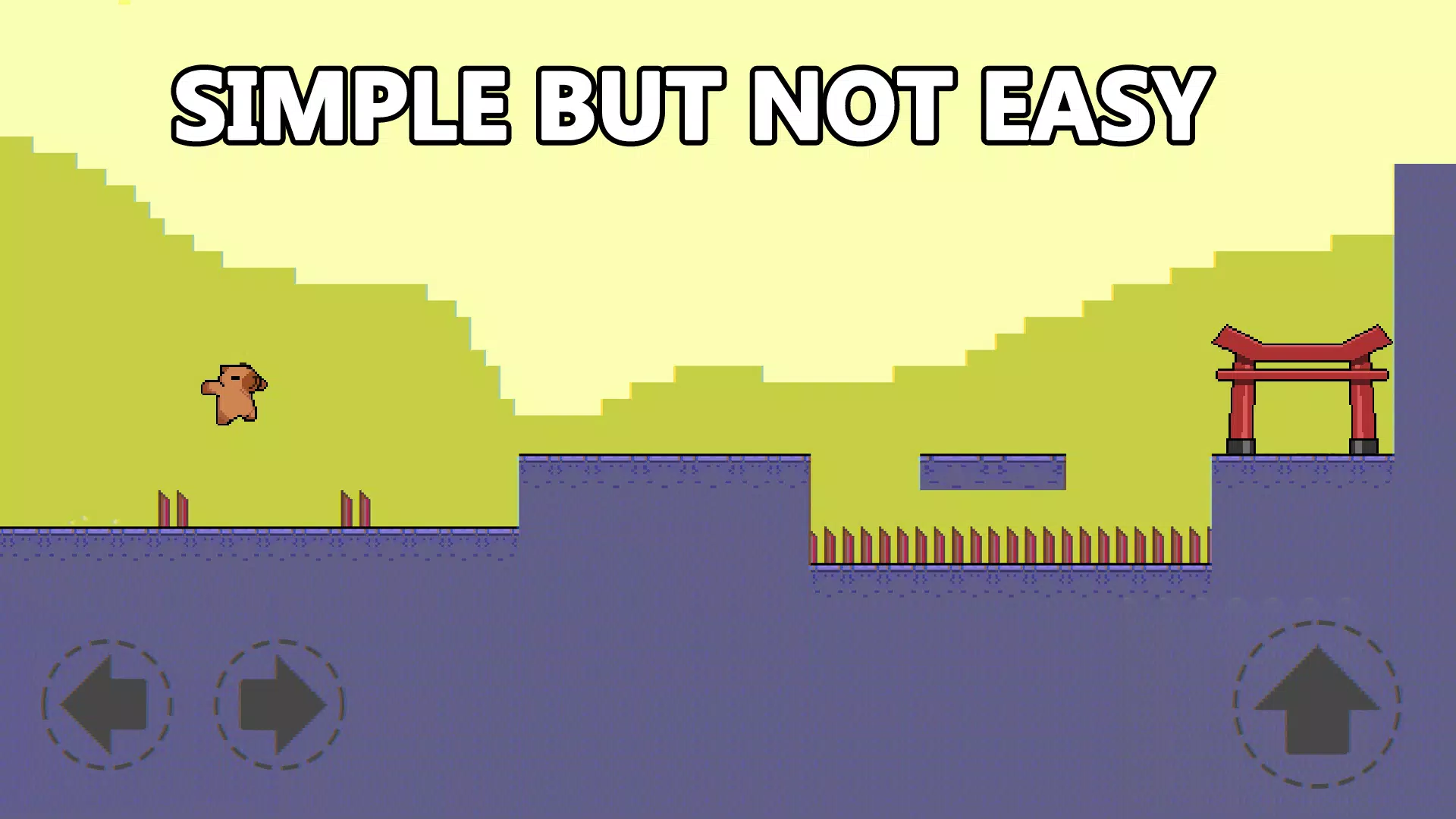 Capy to the Moon: Troll Level screenshot 1