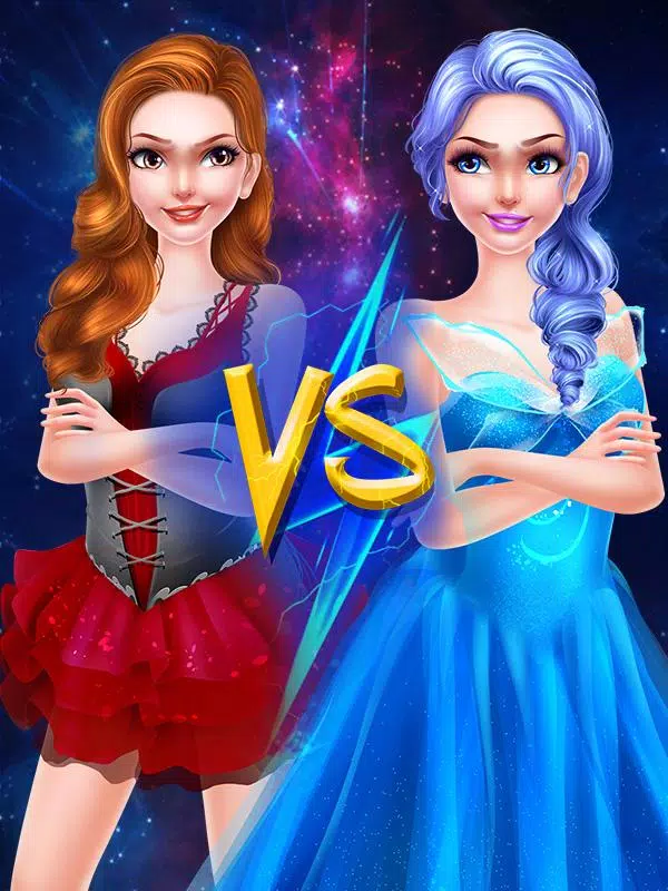 Fairy Dress Up VS Witch Makeup ekran görüntüsü 1
