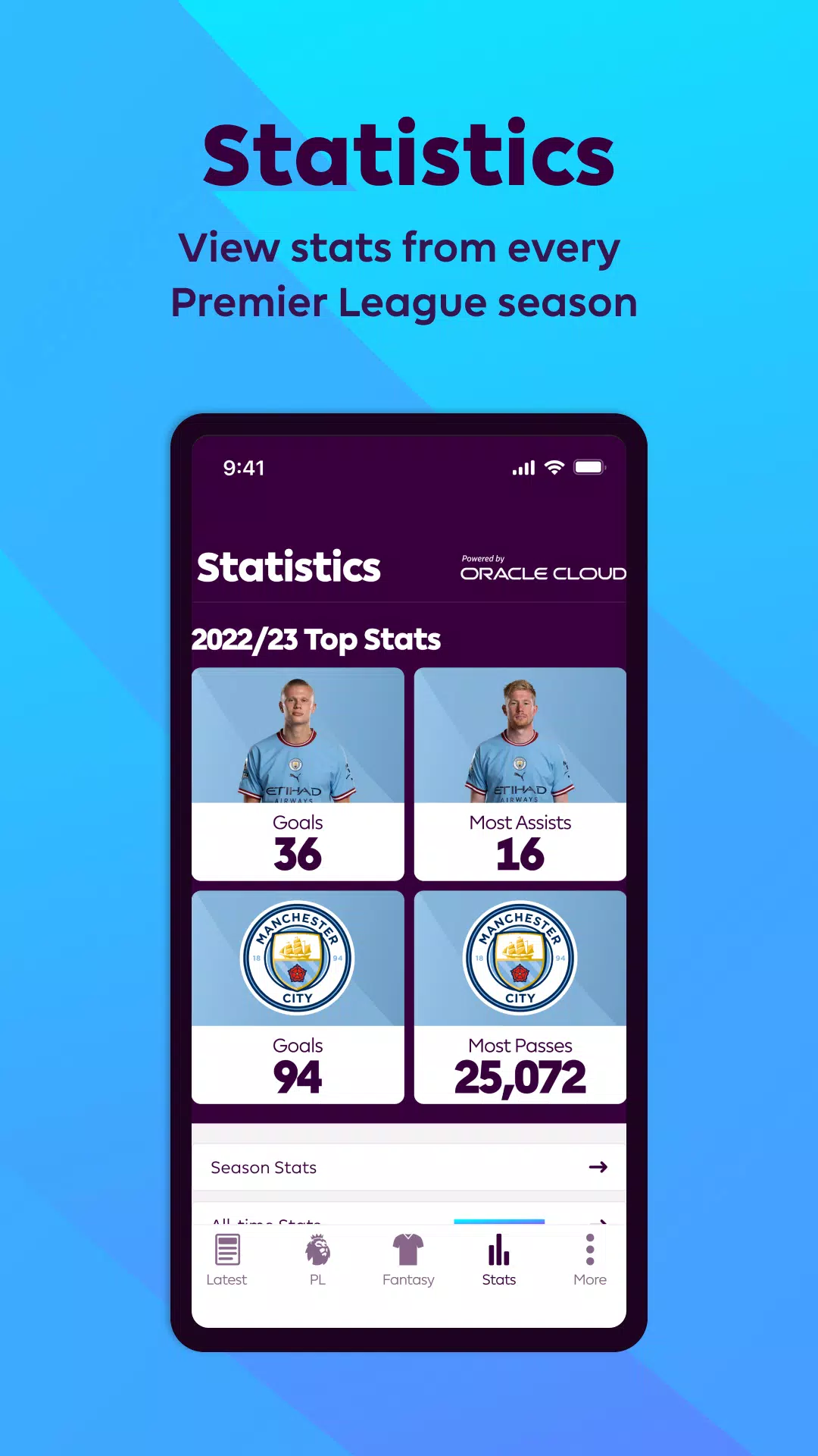 Premier League - Official App स्क्रीनशॉट 4