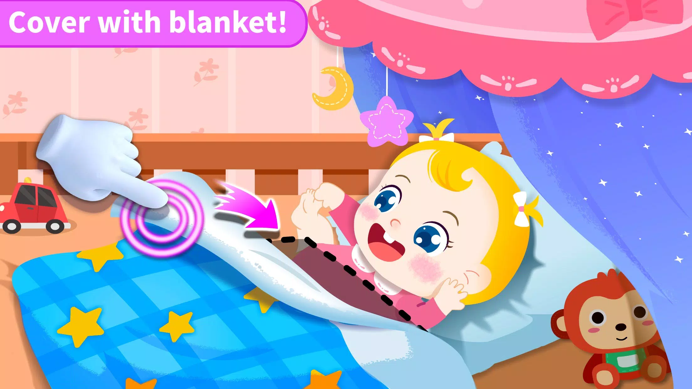 Panda Games: Baby Girls Care স্ক্রিনশট 4