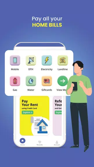 TalkCharge - Recharge & Bills ảnh chụp màn hình 3