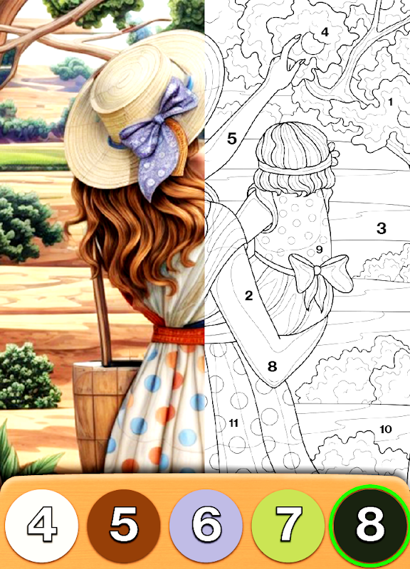 Farm Color By Number স্ক্রিনশট 3