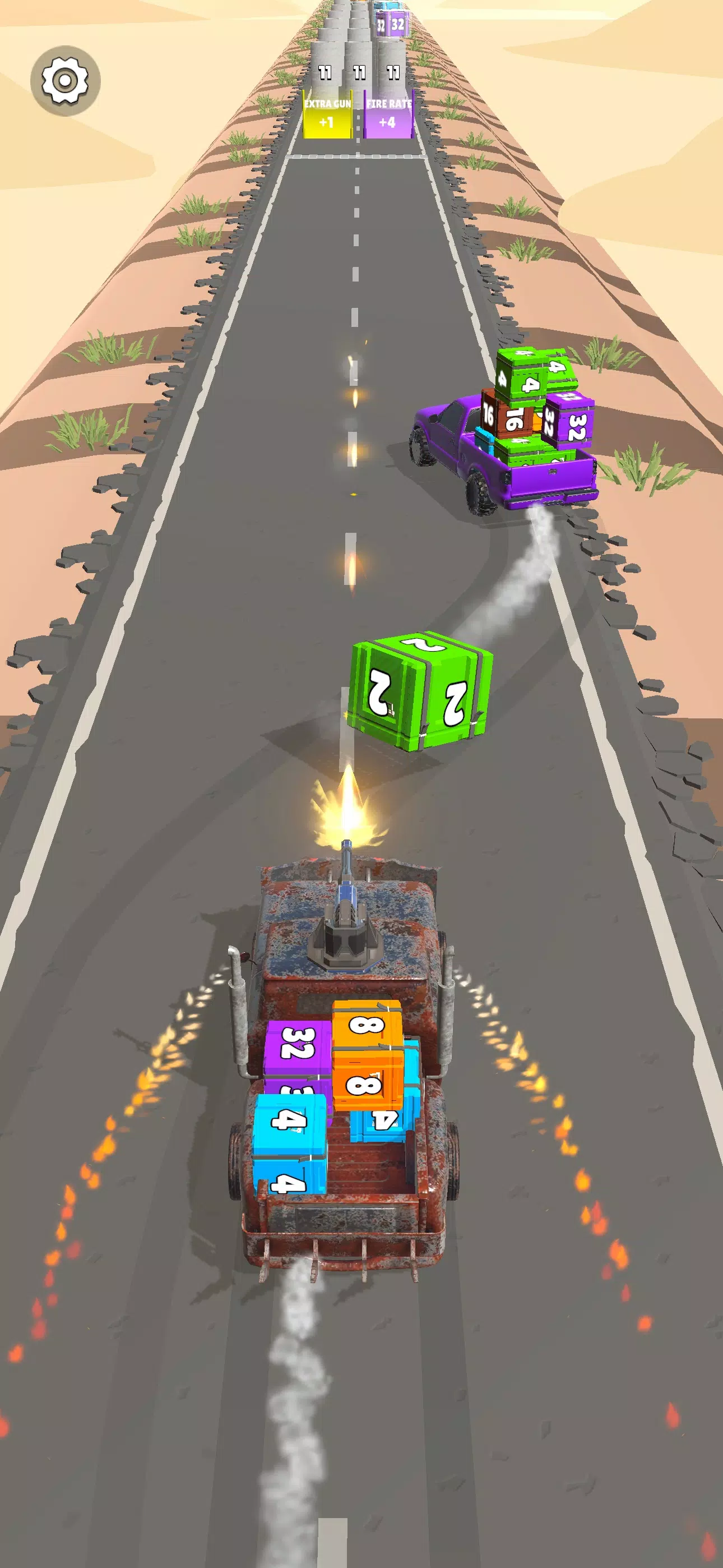 Screenshot Car Rush 2048 4