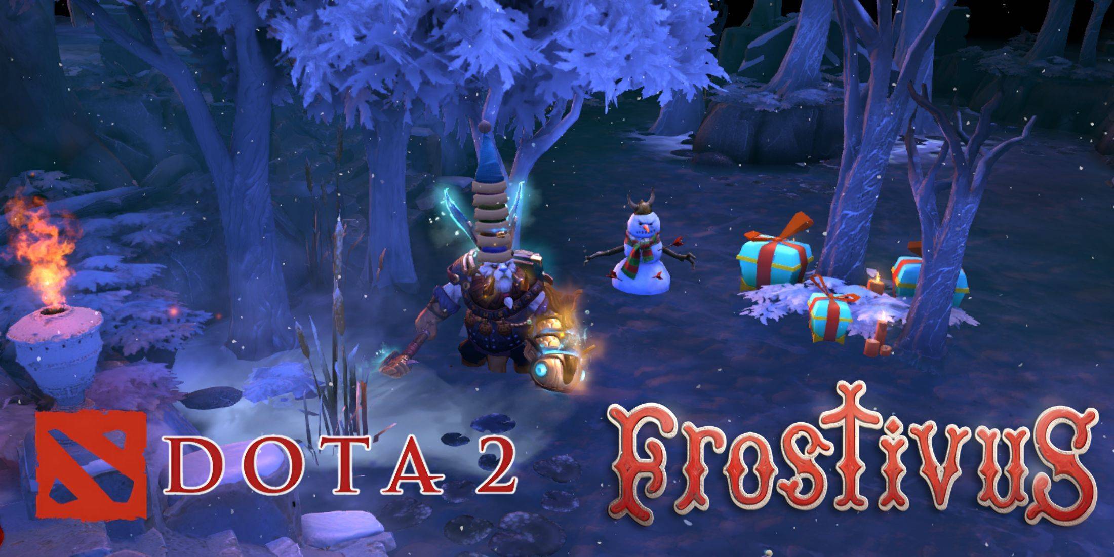 DOTA 2: วิธีปลดล็อกรางวัล Frostivus
