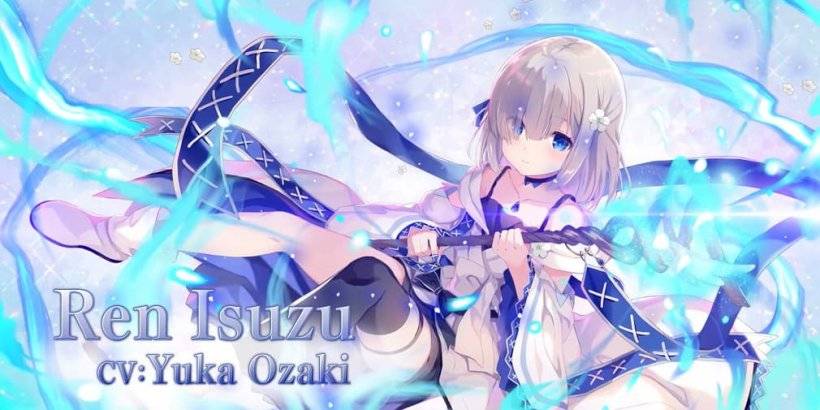 Ren Isuzu เข้าร่วม Puella Magi Madoka Magica Magia Exedria