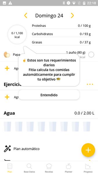 Fitia - Diet & Meal Planner Screenshot 2