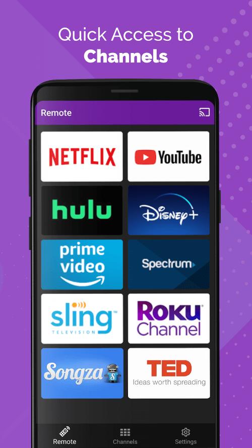 Remote Control for Roku TV screenshot 2