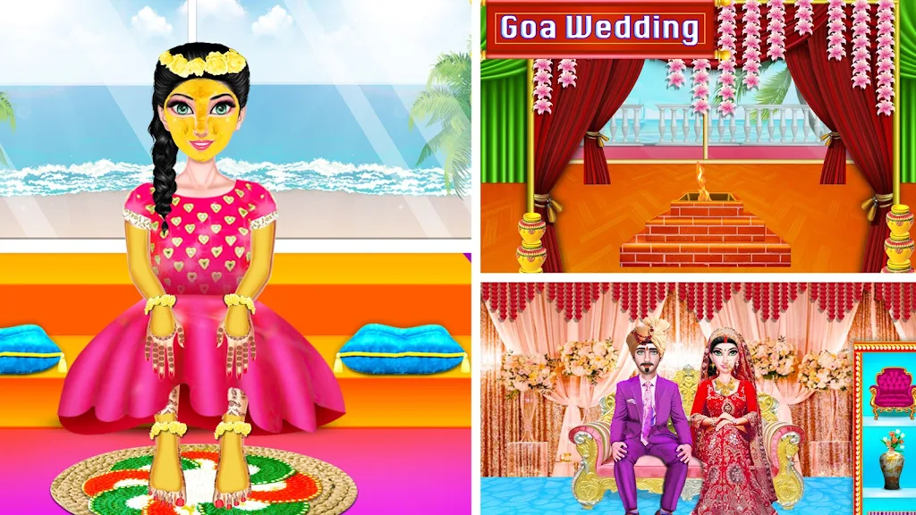 Indian Destination Wedding Goa ဖန်သားပြင်ဓာတ်ပုံ 3