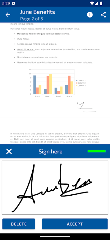 Sign PDF Documents SIGNply captura de pantalla 