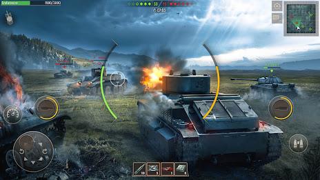 Battle Tanks: Online War games zrzut ekranu 2