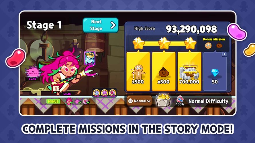 CookieRun: OvenBreak ဖန်သားပြင်ဓာတ်ပုံ 3