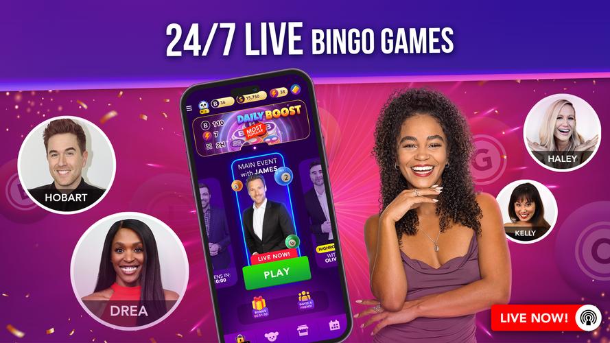 Live Play Bingo captura de pantalla 