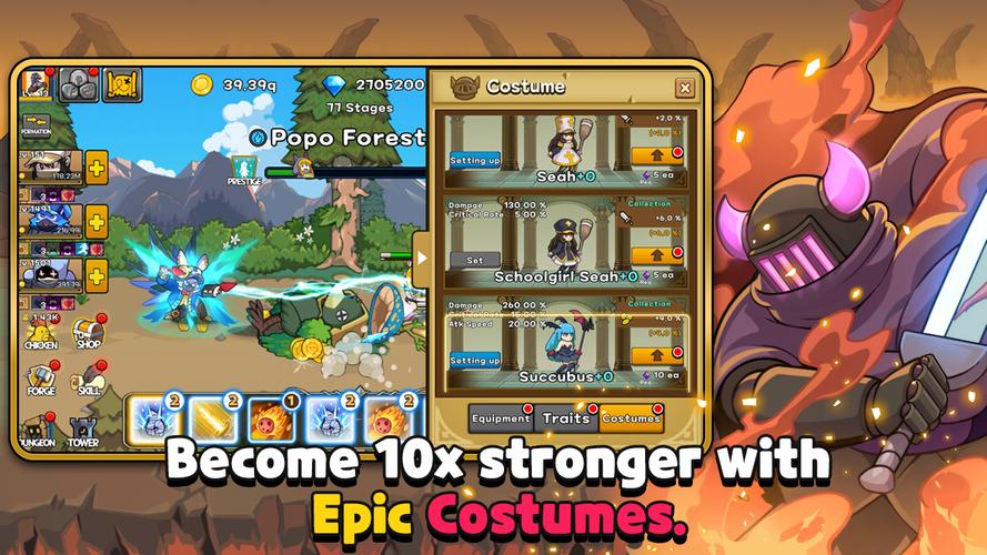 Screenshot Rebirth Tales: Idle RPG 4