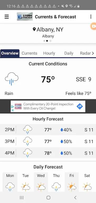 WTEN Storm Tracker - NEWS10 screenshot 2