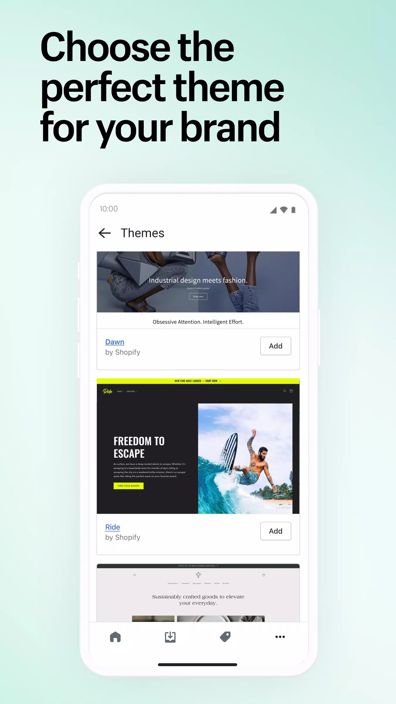 Shopify screenshot 3