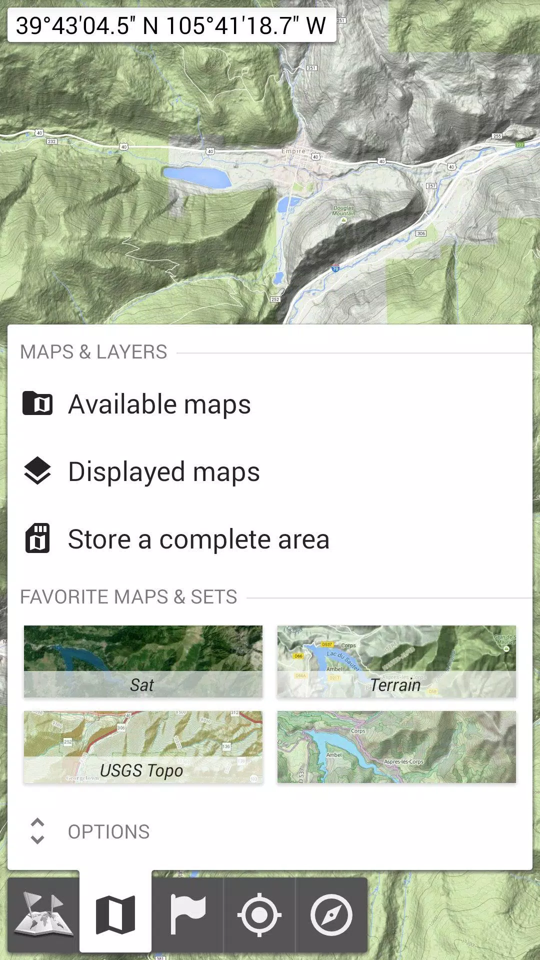 Screenshot All-In-One Offline Maps 2
