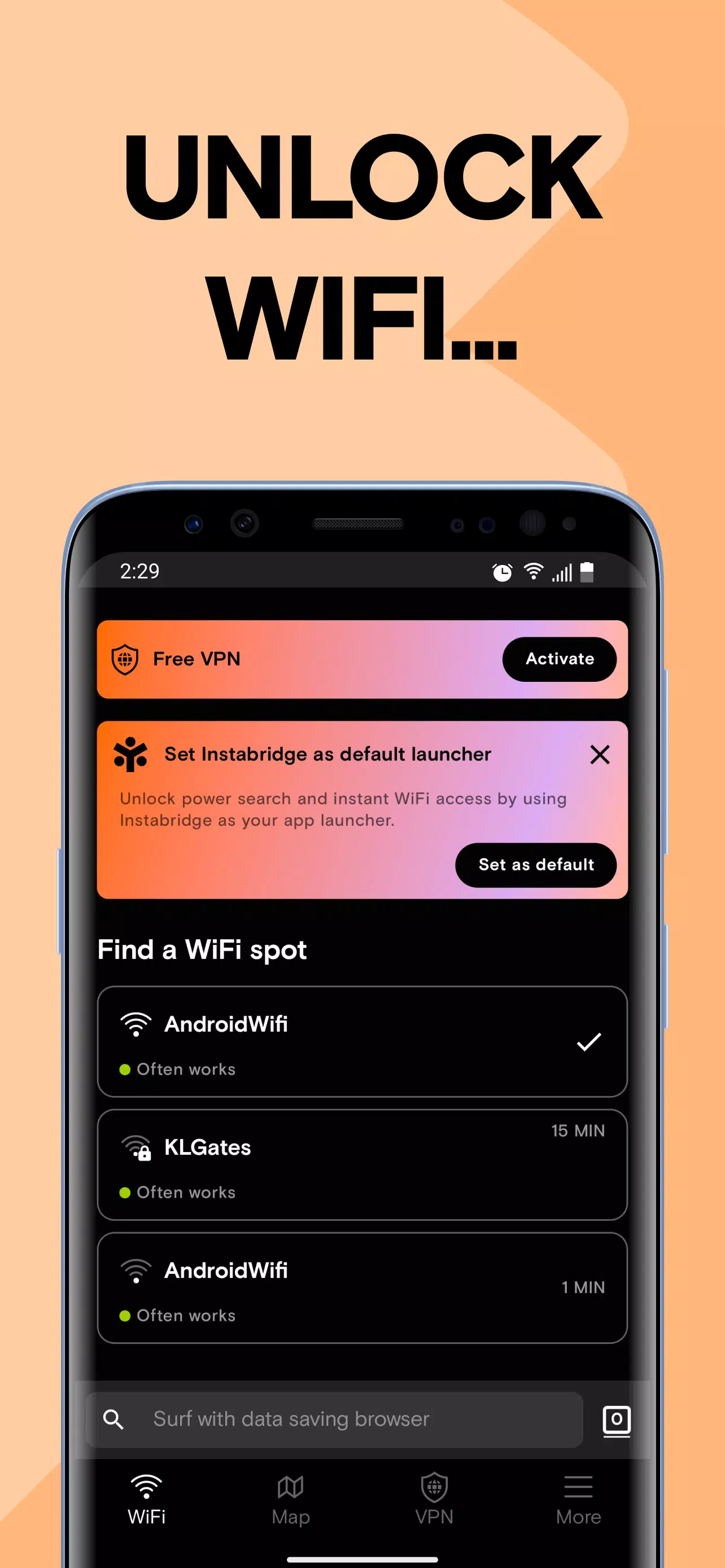 Instabridge screenshot 3