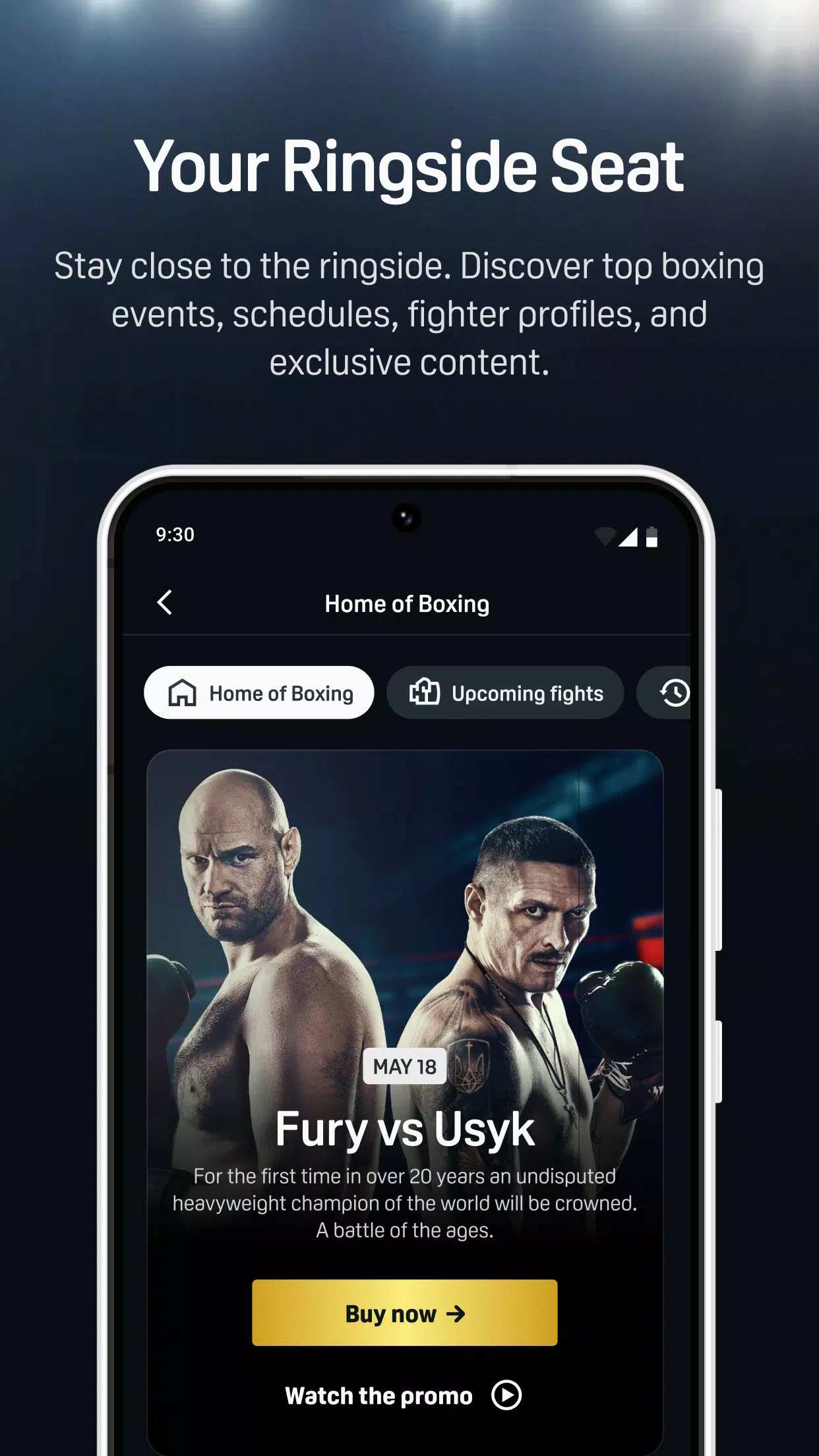 DAZN - Watch Live Sports应用截图第2张