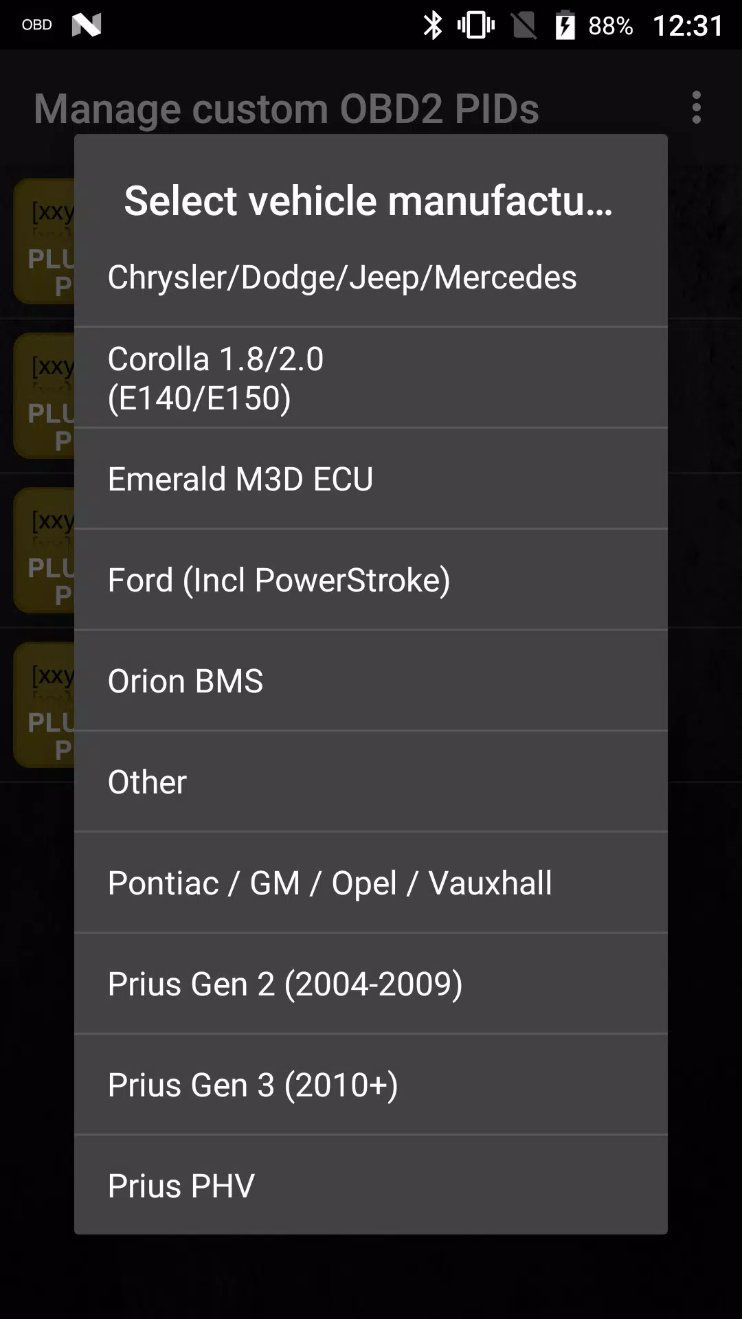 Screenshot Advanced LT for TOYOTA 3