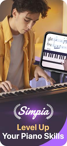 Screenshot Simpia: Learn Piano Fast 1