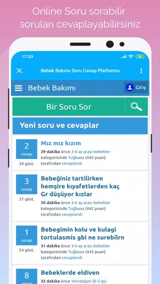 Gün Gün Bebek Bakımı, Takibi应用截图第1张