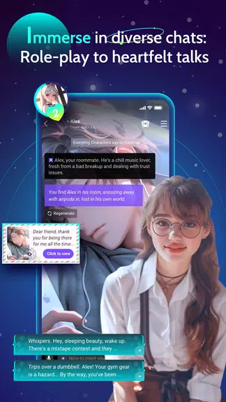 Linky AI: Chat, Play, Connect ဖန်သားပြင်ဓာတ်ပုံ 3