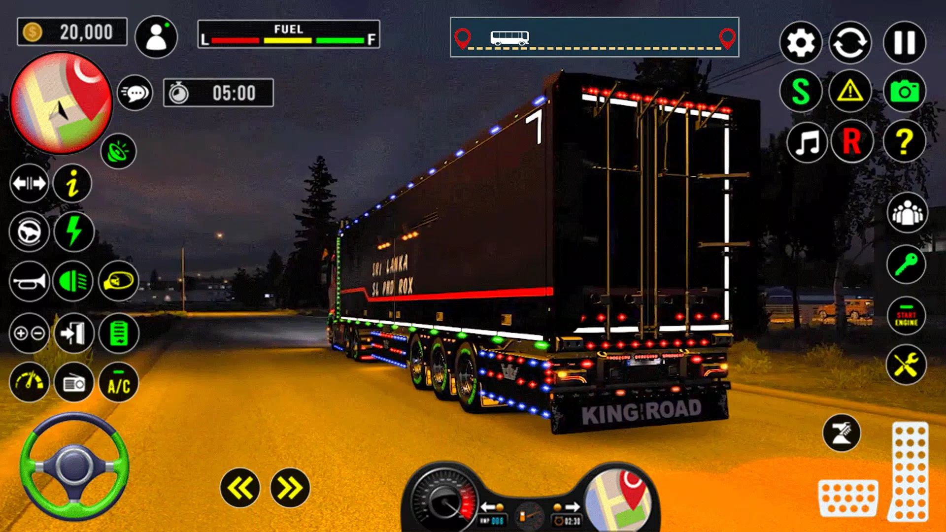 US Truck City Transport Sim 3d ảnh chụp màn hình 2