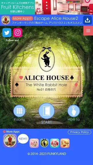 Escape Alice House ekran görüntüsü 2