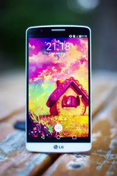 Sweet Home Colorful wallpaper Screenshot 1