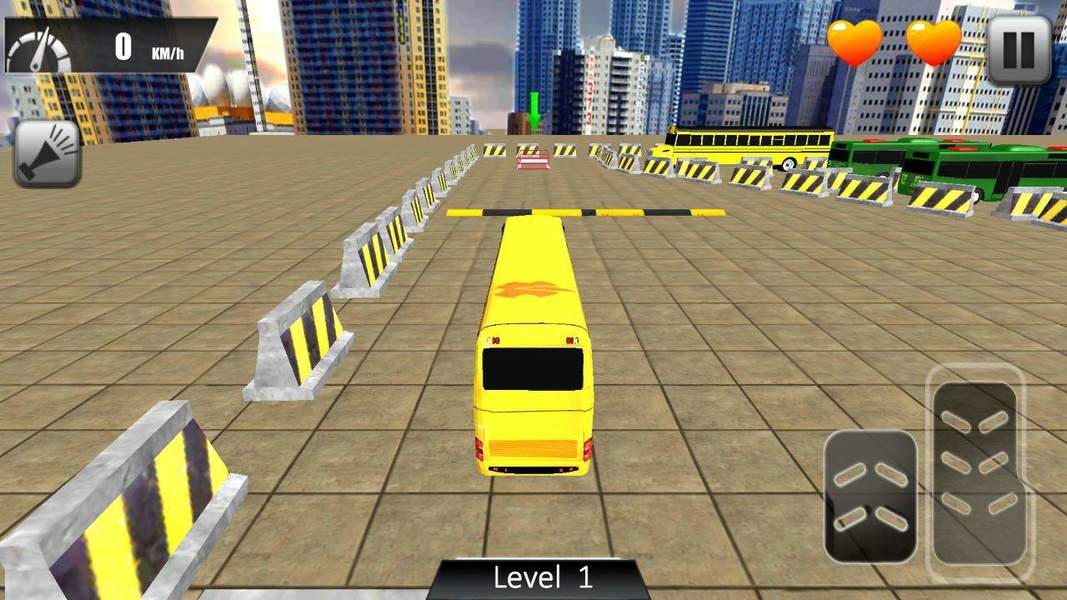 Modern Bus Drive Parking 3D экрана 1