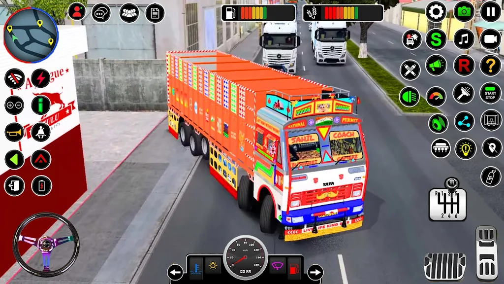 Offroad Cargo Truck Simulator स्क्रीनशॉट 1