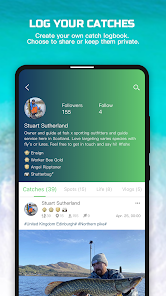 Rippton–Social  Fishing App, Fishing Map, Logbook Captura de pantalla 3