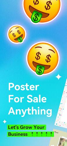 Poster Maker - AI Flyer Editor ảnh chụp màn hình 1