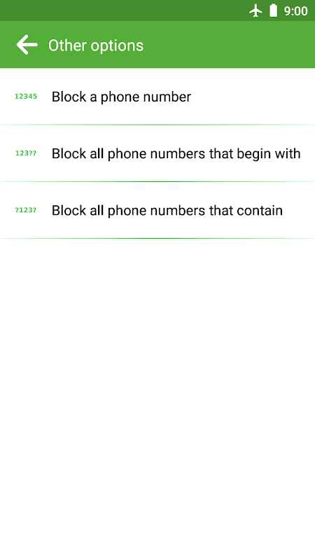 Call & SMS Blocker - Blacklist ekran görüntüsü 1