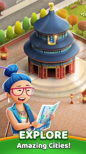 Travel Crush - Match 3 Game ဖန်သားပြင်ဓာတ်ပုံ 3