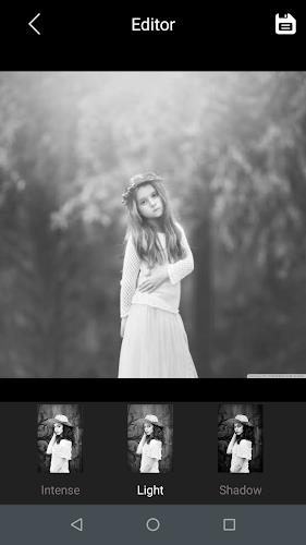 Black And White Photo Editor экрана 3