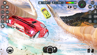 Screenshot Water Slide Car Race games 3