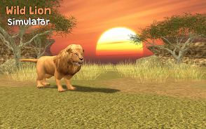 Wild Lion Simulator 3D ဖန်သားပြင်ဓာတ်ပုံ 1